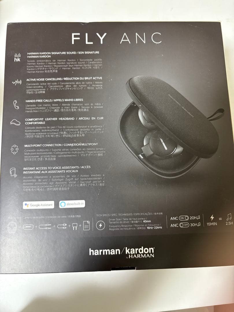 Harman Kardon FLY ANC ワイヤレスヘッドホン