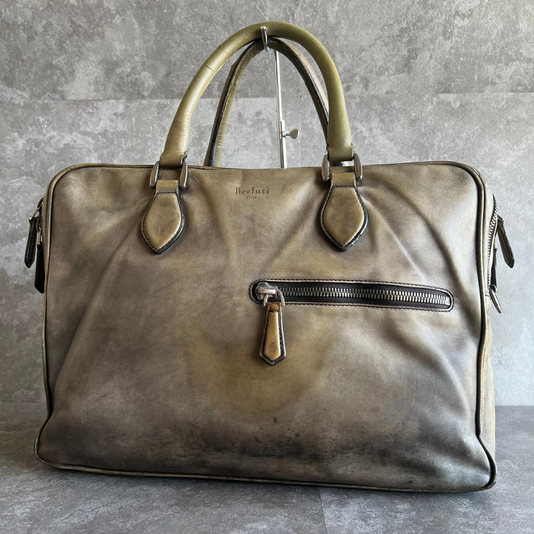 ⭐️Berluti⭐️ベルルッティ アンジュール レザー ブリーフケース