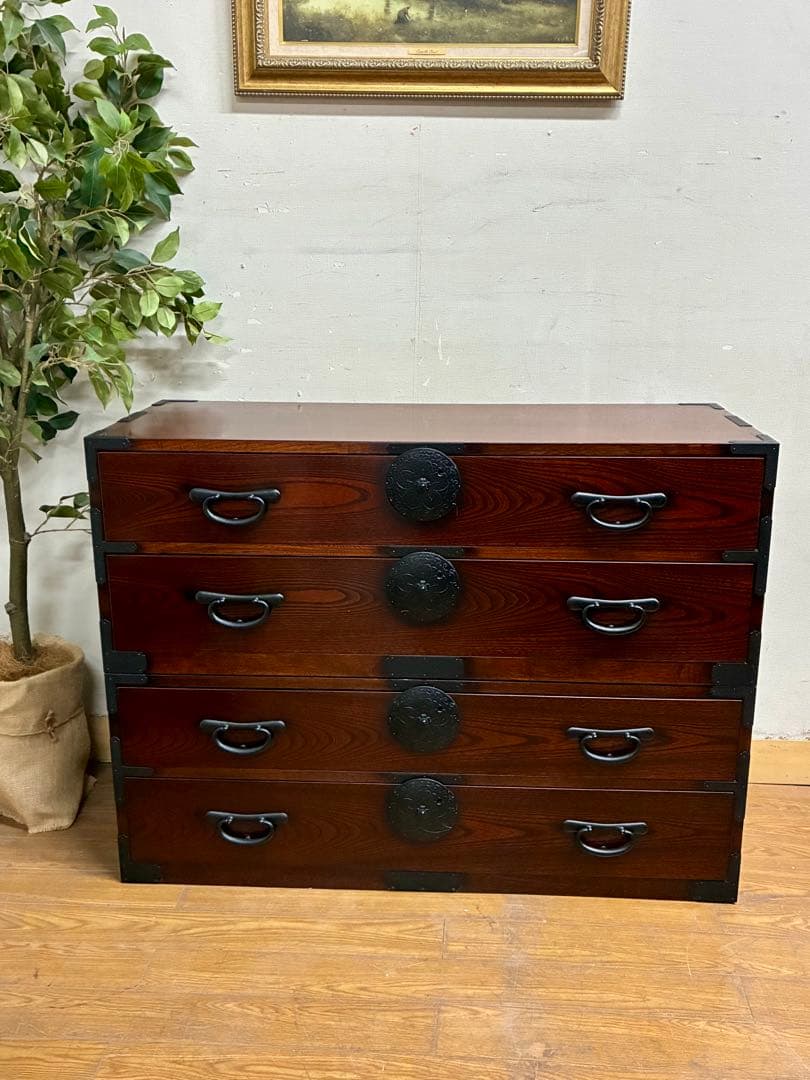 管431☆時代箪笥☆和モダン☆和製ヴィンテージ☆チェスト☆テレビ台