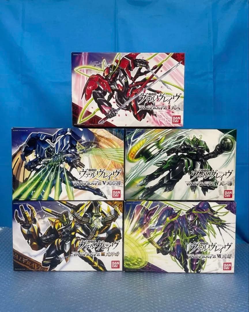 BANDAI ヴァルヴレイヴ プラモデル 5体セット