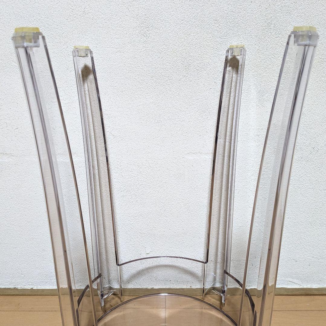 極美品 Kartell カルテル チャールズゴーストロー クリスタル スツール