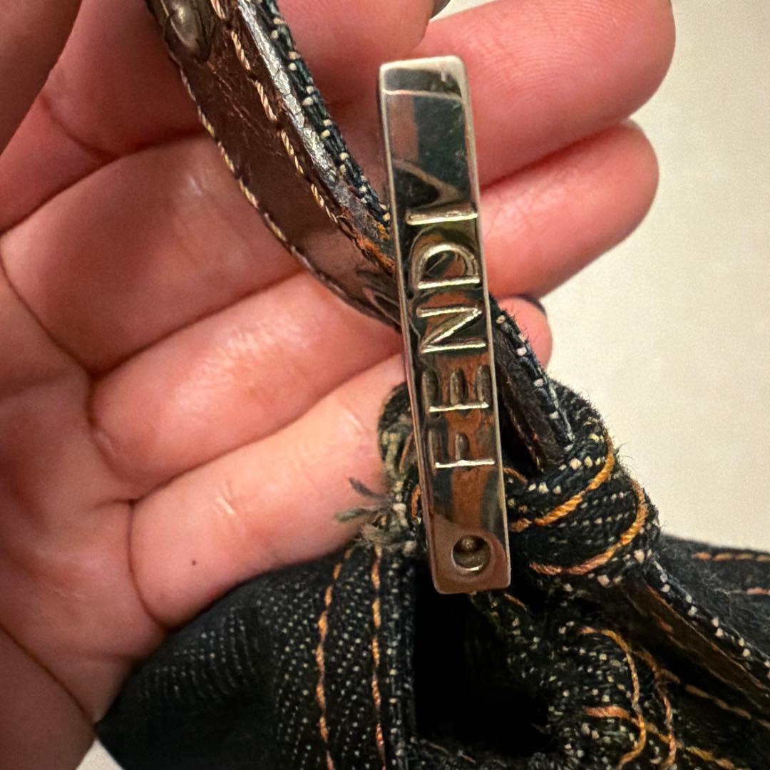 FENDI フェンディ マンマバケット デニム インディゴ　OLD FENDI