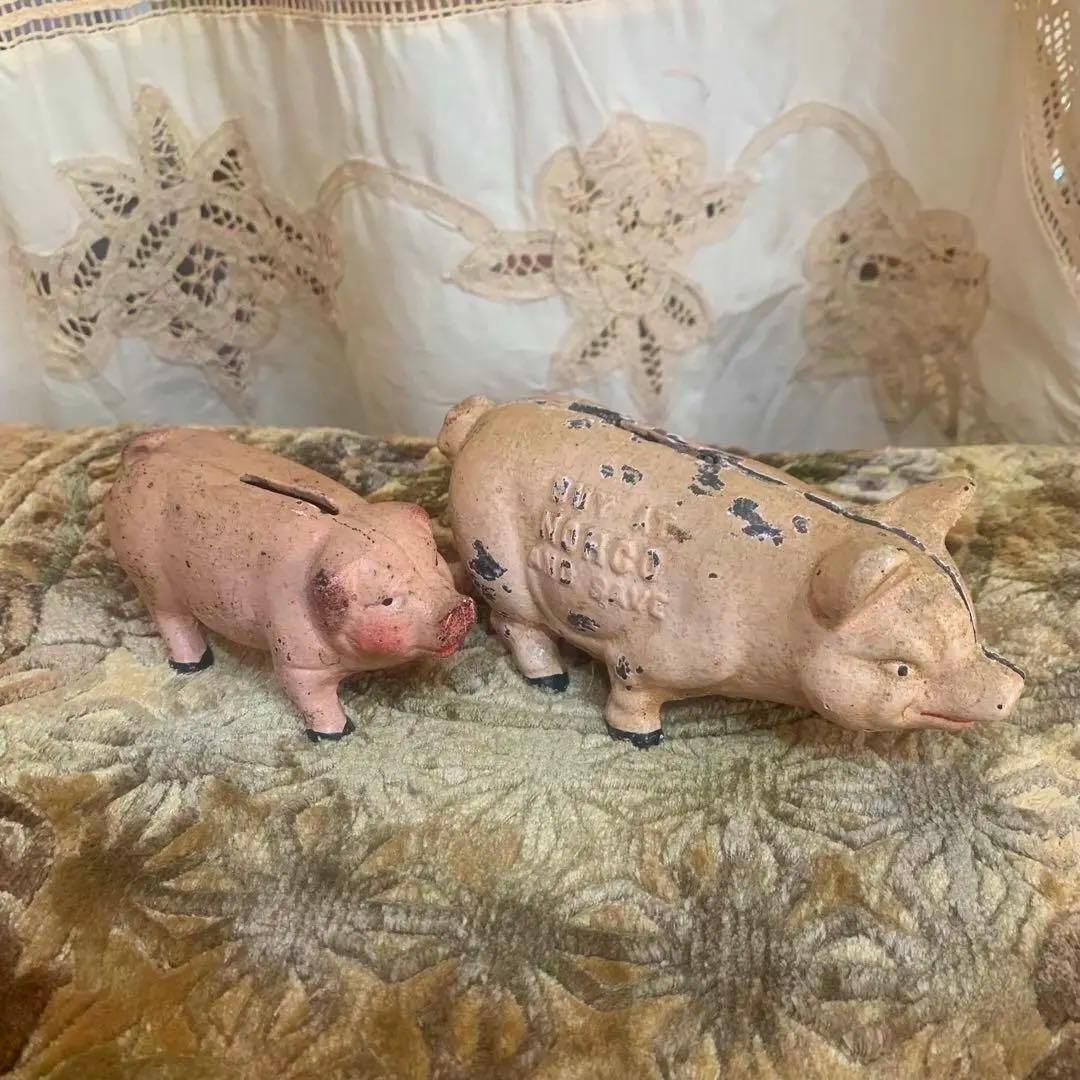 豚の貯金箱 オブジェ ヴィンテージ 雑貨　ドイツのおもちゃ