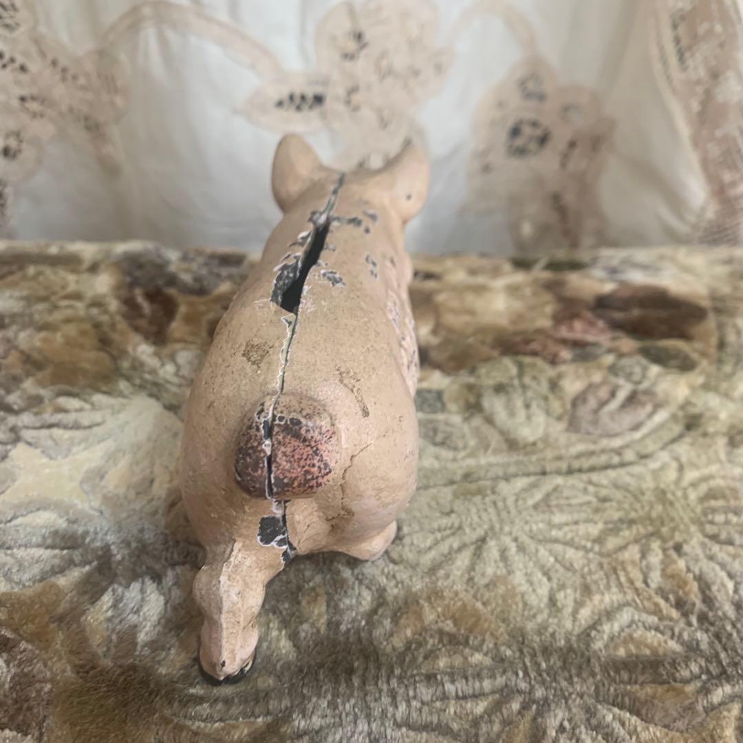 豚の貯金箱 オブジェ ヴィンテージ 雑貨　ドイツのおもちゃ