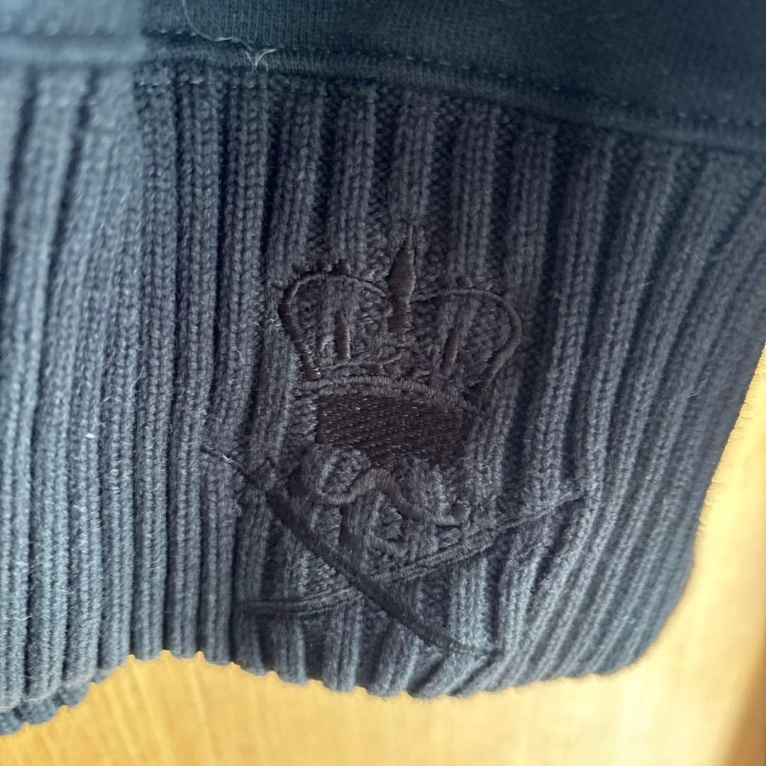 貴重　A&G クロスパッチ　ドラゴン　レザージップパーカー　ブラック　S y2k