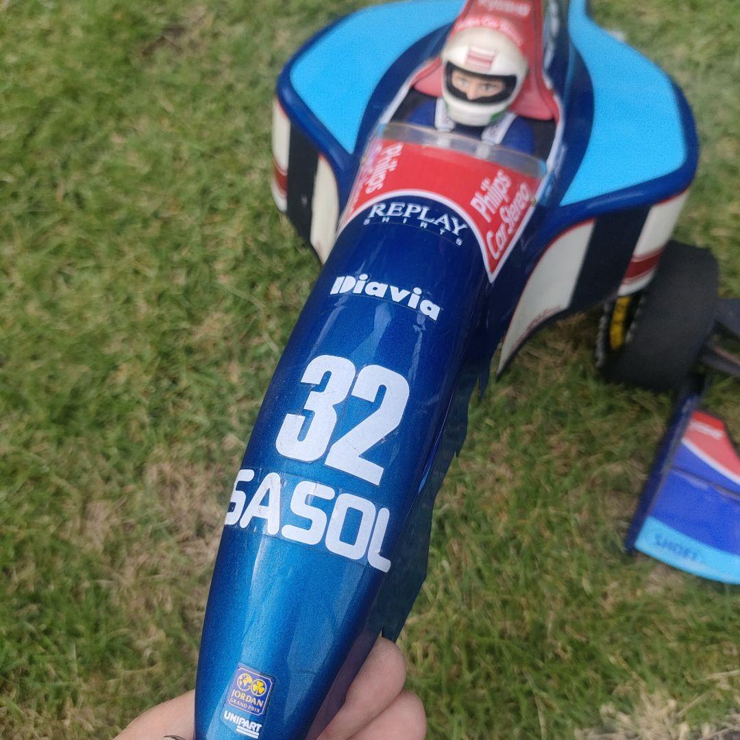 【当時物、レア】京商 1/8 F1エンジンカー　ジョーダンヤマハ　ジャンク