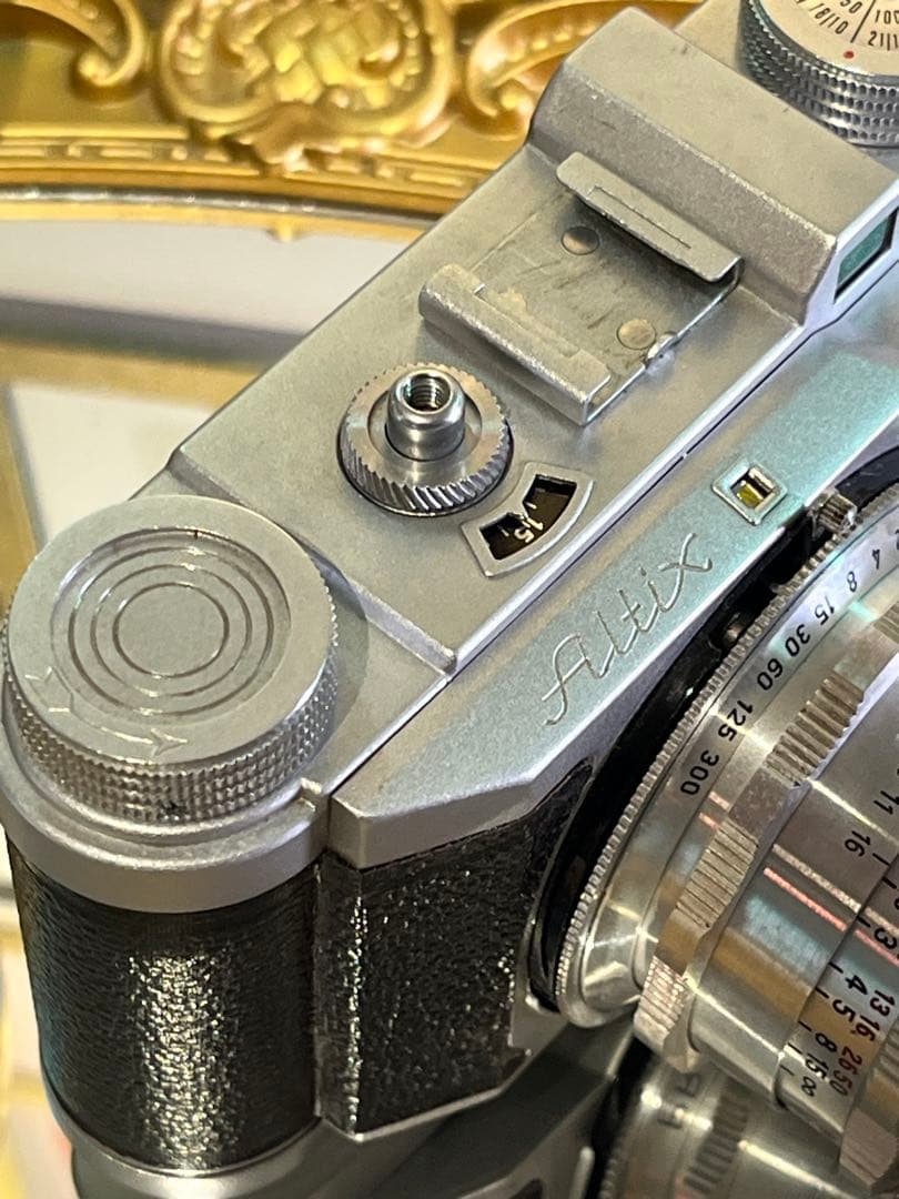 Altix（Germany）+ Tessar 50mm f/2.8 美品・完動品