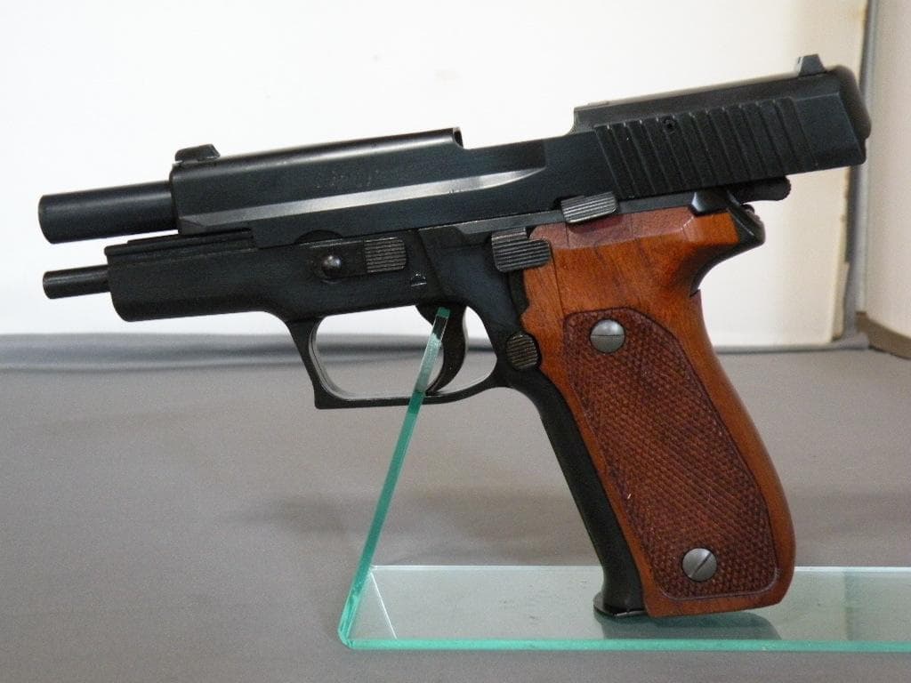 c*t様 タナカワークス P226 シグシュアー マグナブローバック 木製グリッ