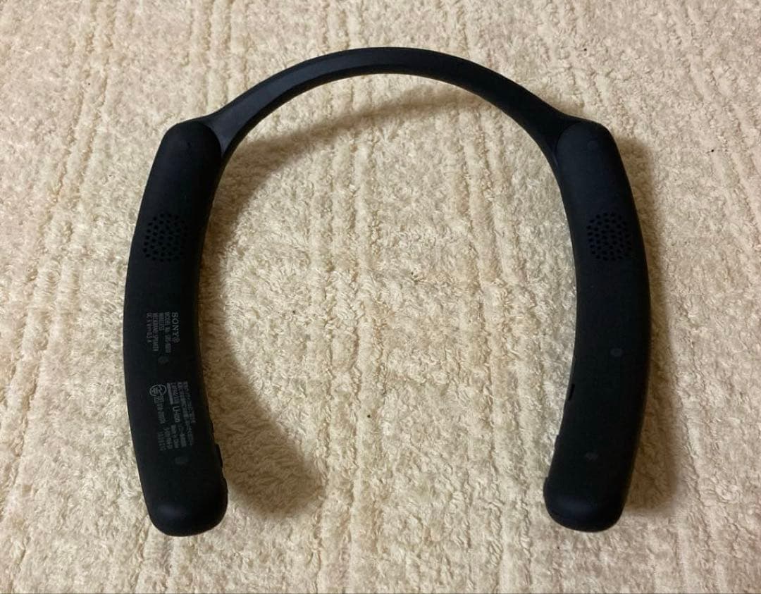 ソニー ワイヤレスネックスピーカー(ブラック) SONY SRS-NB10