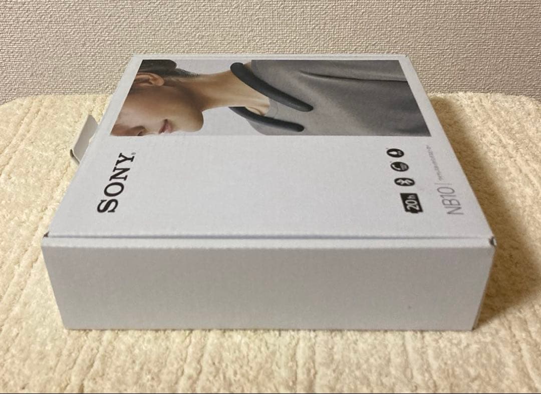 ソニー ワイヤレスネックスピーカー(ブラック) SONY SRS-NB10