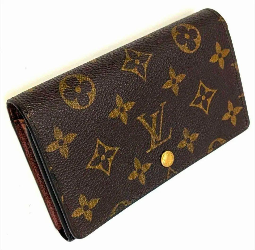 ルイヴィトン モノグラム ビエ トレゾール 折り財布 A75