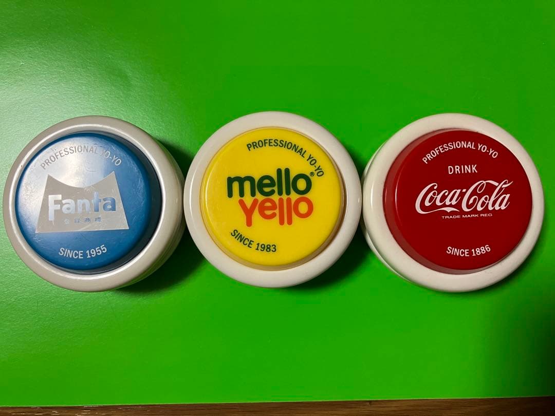 【匿名配送】メローイエロー　ファンタ　コカコーラ　ヨーヨー