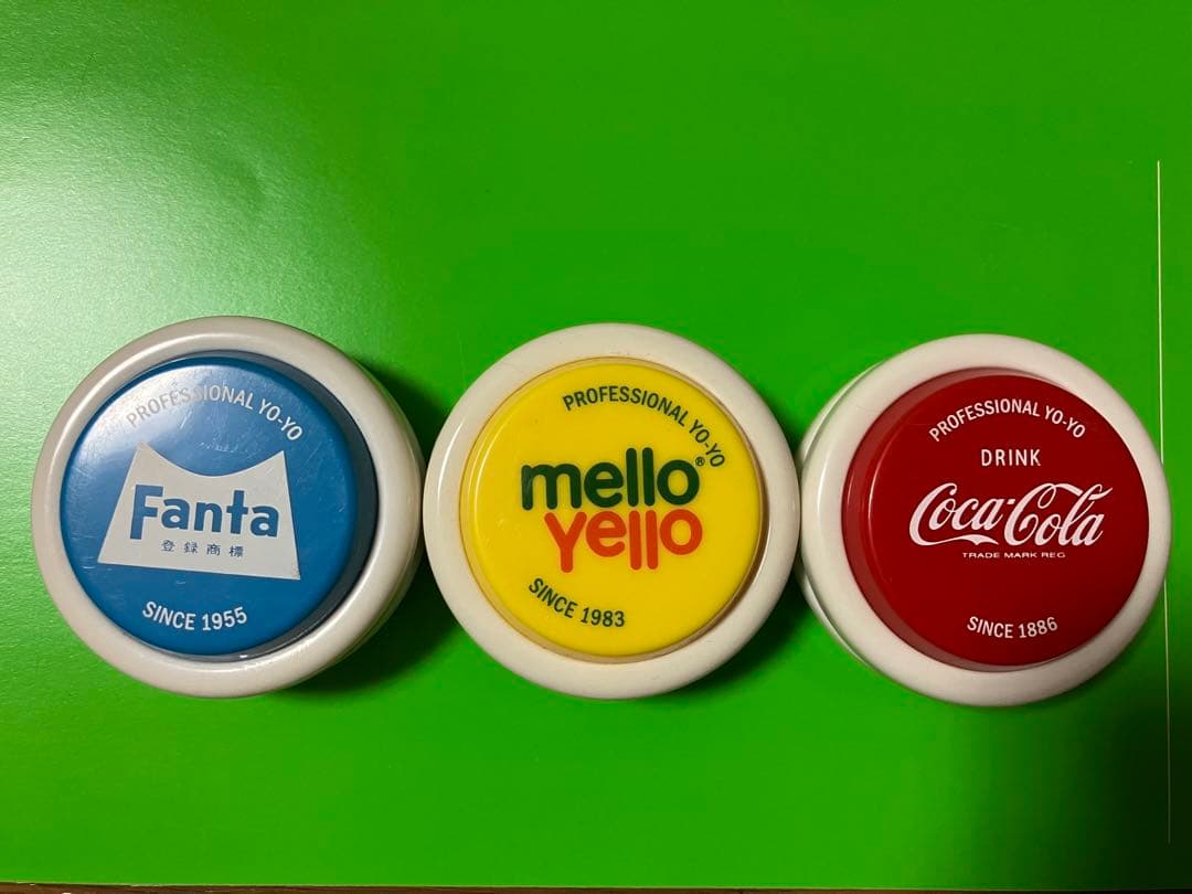 【匿名配送】メローイエロー　ファンタ　コカコーラ　ヨーヨー