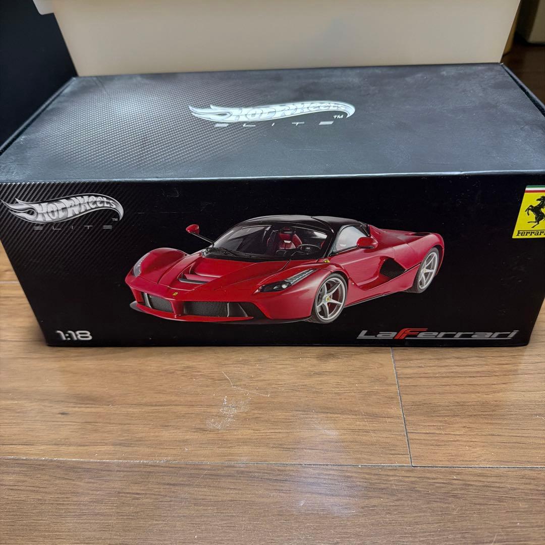 希少 Hot Wheels ELITE LaFerrari 1:18 赤