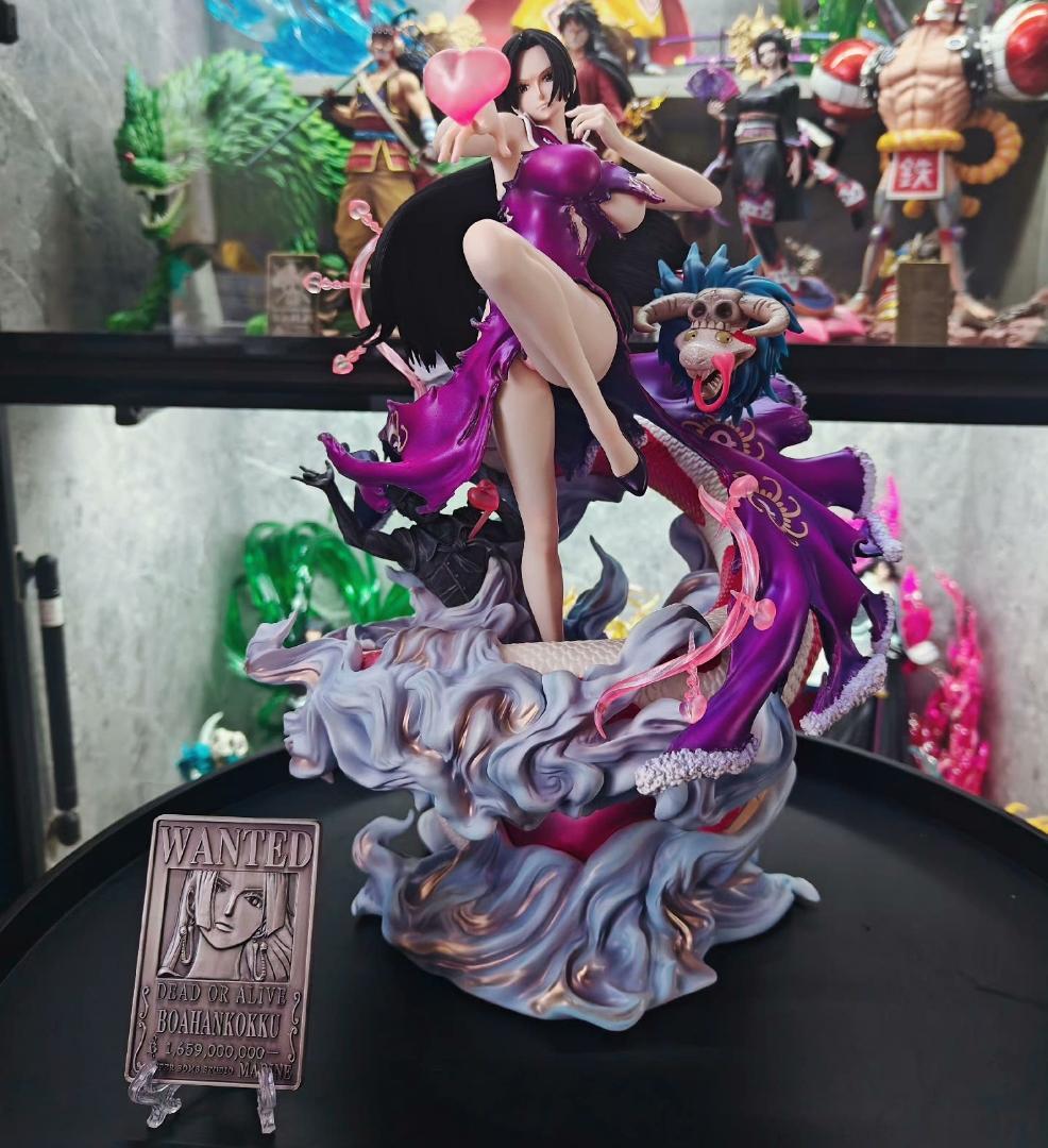 ワンピース 海賊女帝 ハンコック ガレージキット フィギュア 塗装済み完成品