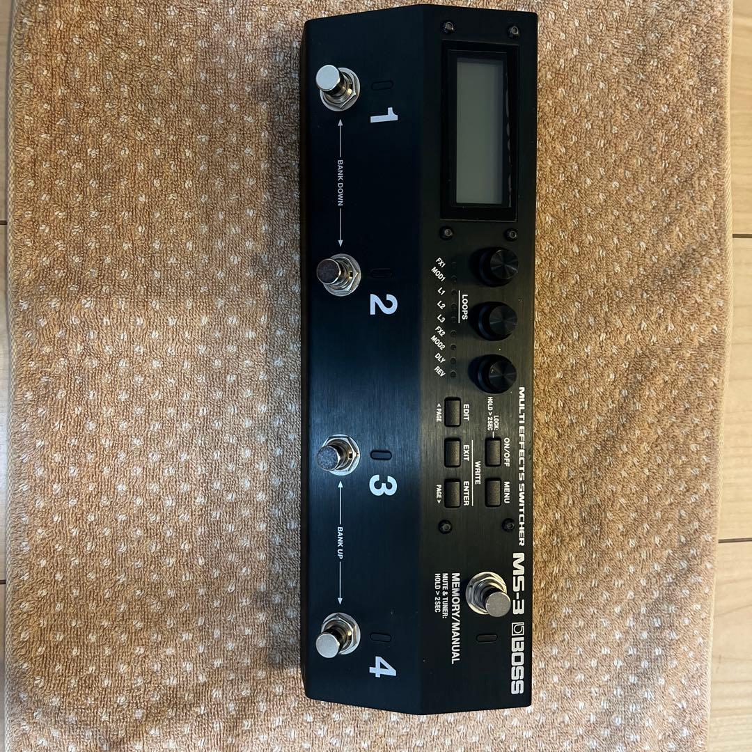 BOSS MS-3 Multi Effects Switcher アダプター付き