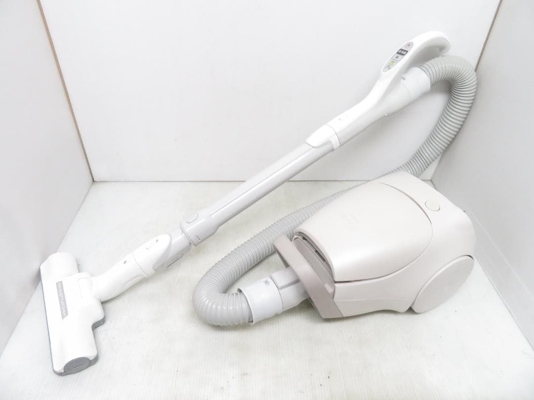 パナソニック 2021年製 紙パック式掃除機 クリーナー PJシリーズ ベージュ