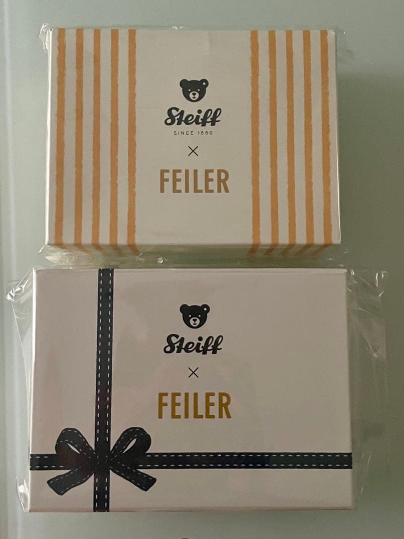 【未開封】Steiff x FEILER コラボセット 2024＆2025