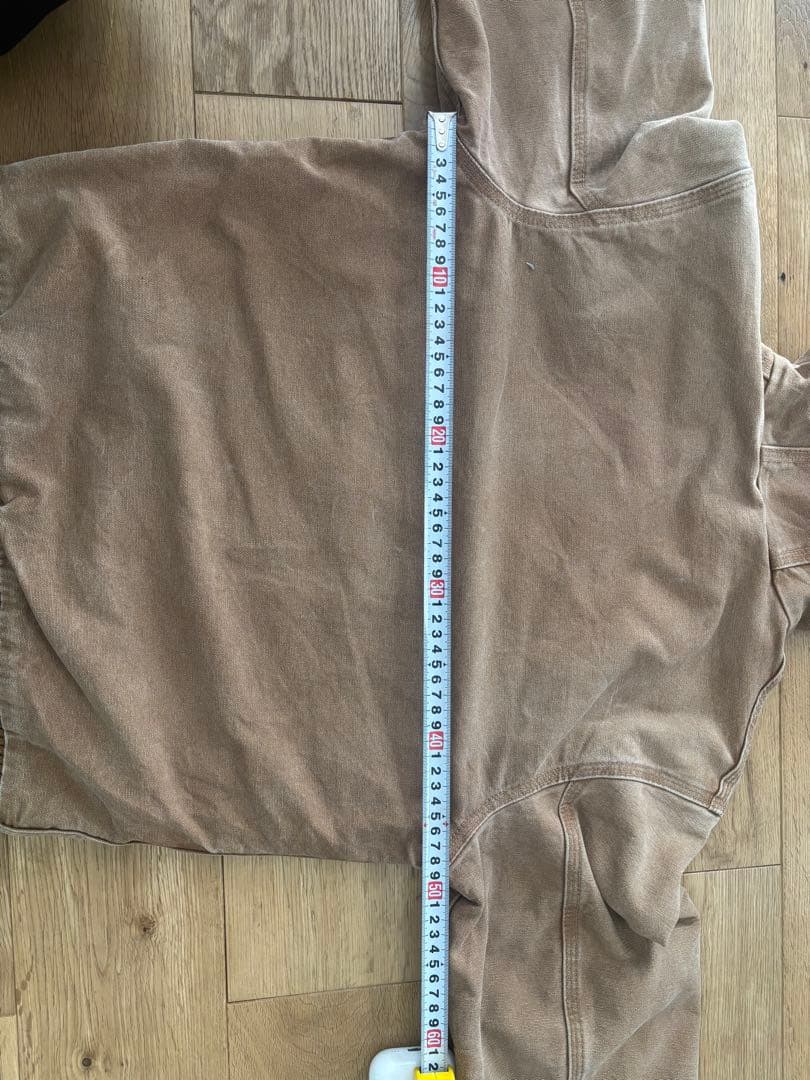 Carhartt カーハート ダック地 アクティブパーカー ブラウン KIDS