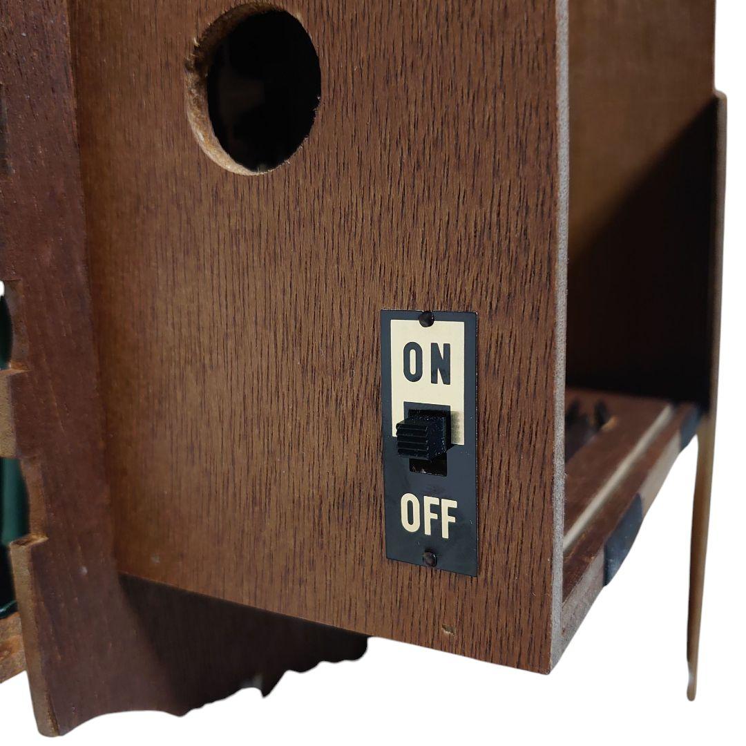 【訳あり】 CITIZEN 鳩時計 ポッポ時計 メルヘンハウス 壁掛け時計