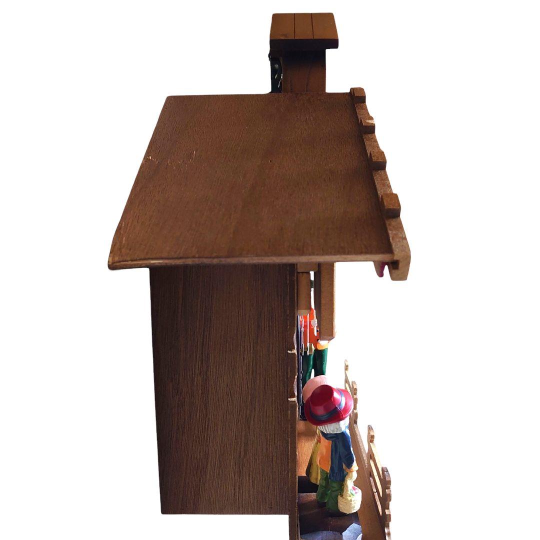 【訳あり】 CITIZEN 鳩時計 ポッポ時計 メルヘンハウス 壁掛け時計