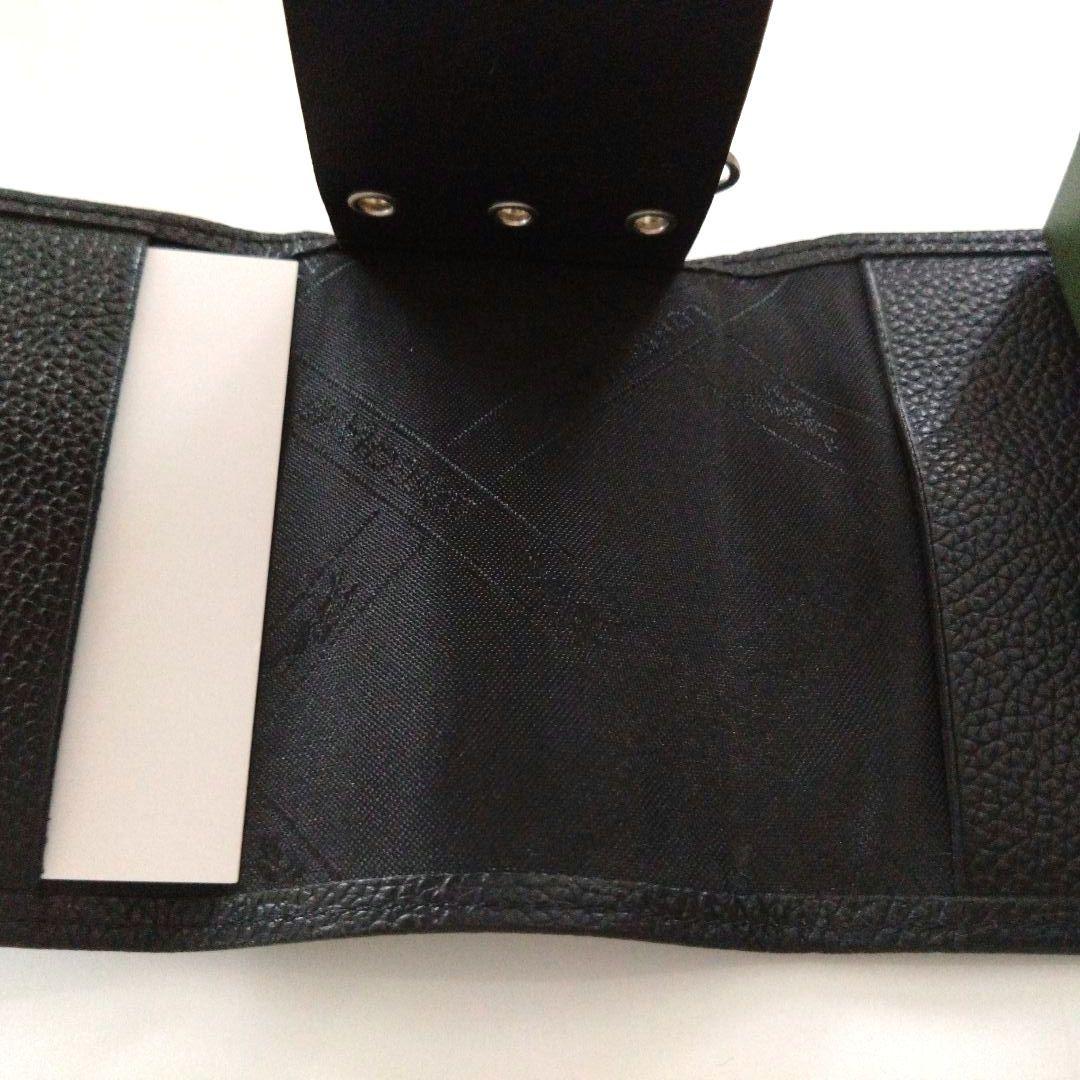 未使用　新品　ロンシャン　LONGCHAMP　6連　キーケース　メンズ　黒　牛革