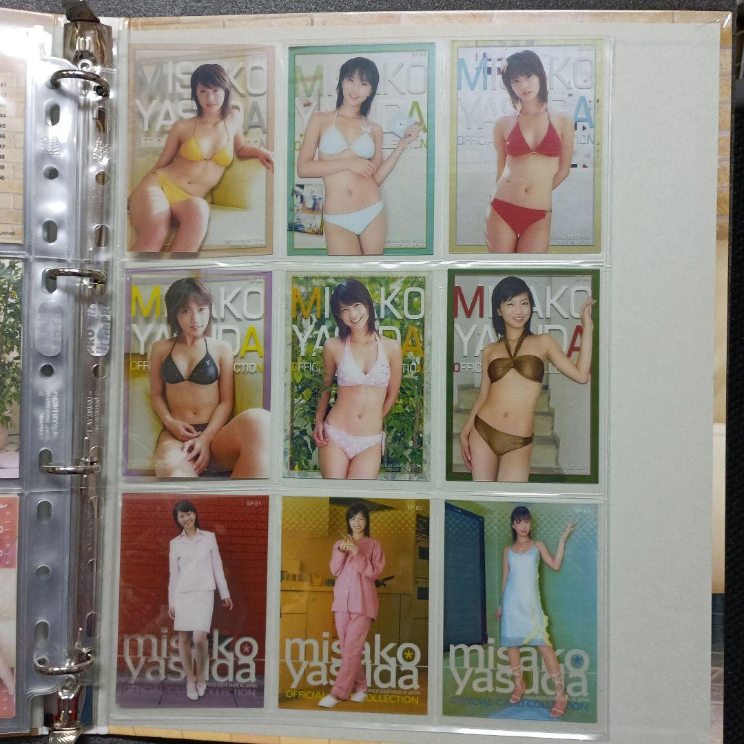 さくら堂2004安田美沙子SP込みコンプリートとバインダー89種類　トレカ