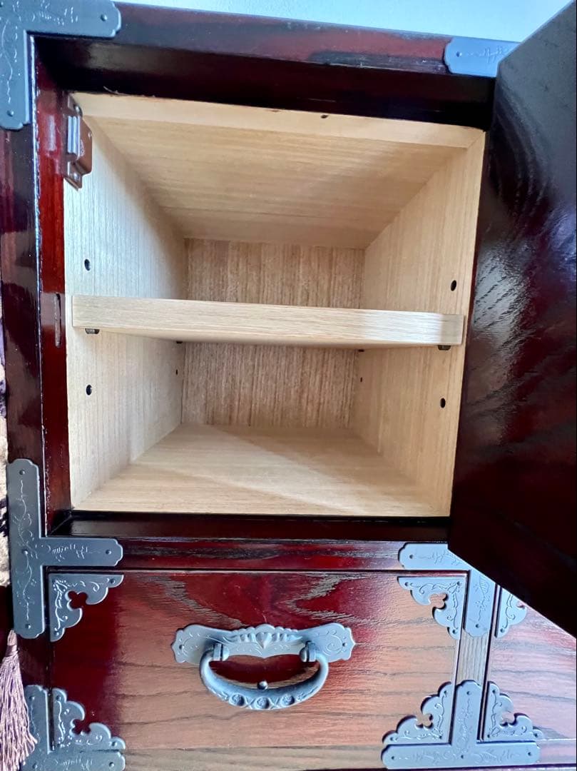 トモ美品　欅産業　仙台箪笥階段箪笥