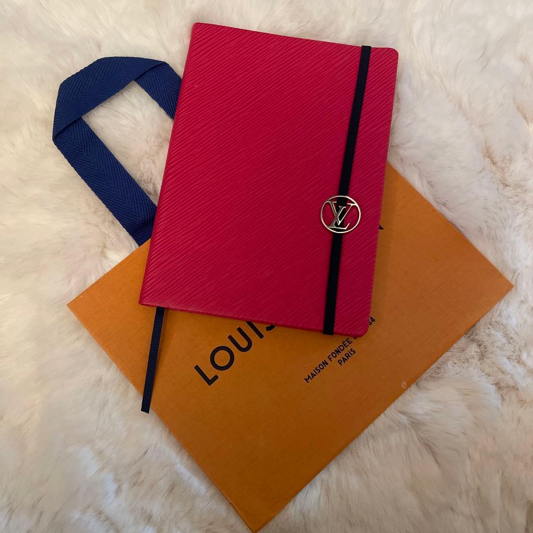 ルイヴィトン GI0113 エピ カイエ ギュスターヴPM ノート　ピンク系