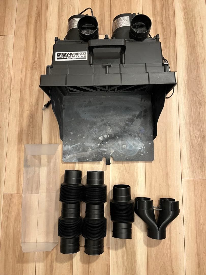 タミヤ ペインティングブースII ツインファン