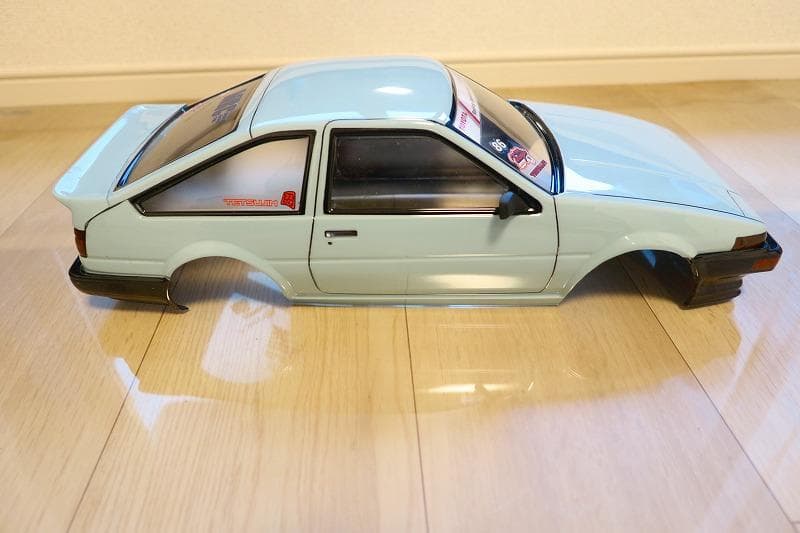た*ま様 限定価格　ＭＲＣ製AE86 リアルサイズ TAMIYA WRAP UP