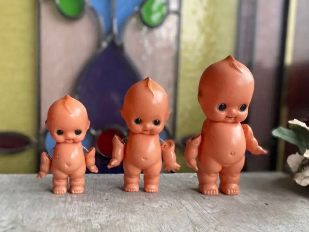 キューピー人形 セルロイド セット 昭和レトロ 当時物 インテリア アンティーク
