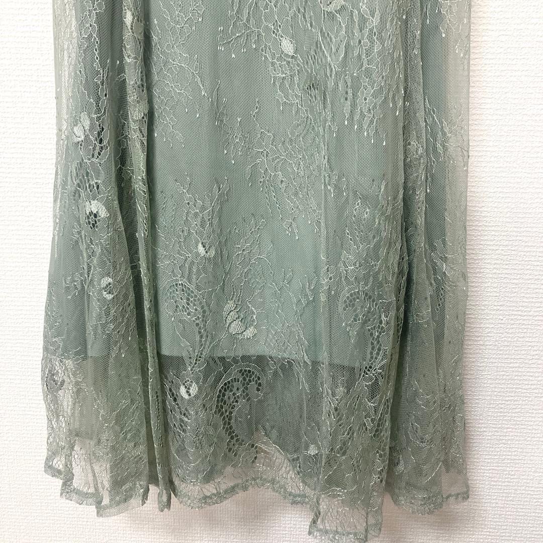 N⭐︎　新品　極美品　人気　3way レースボレロセット フレア　Ｓ