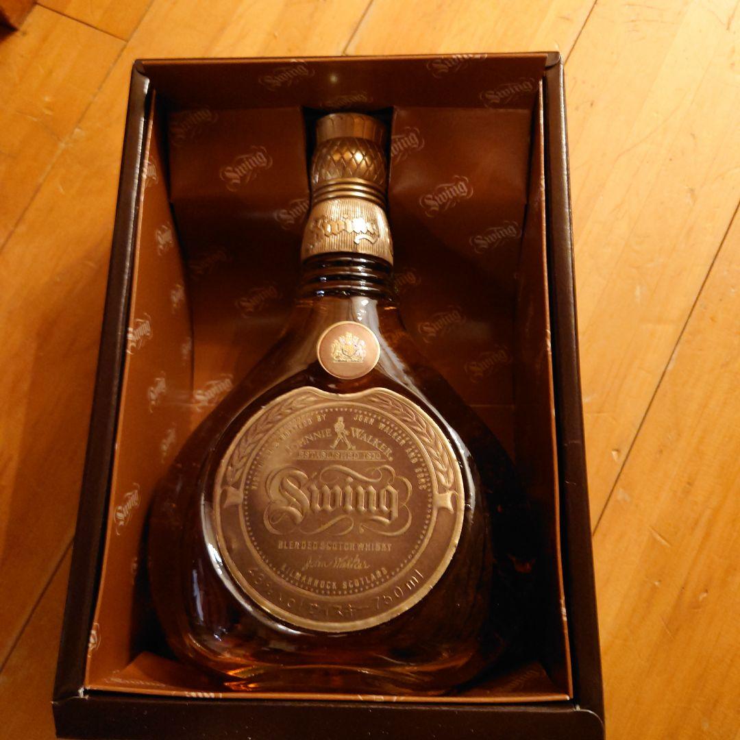 Johnnie Walker Swing ブレンデッドスコッチウイスキー　箱付き