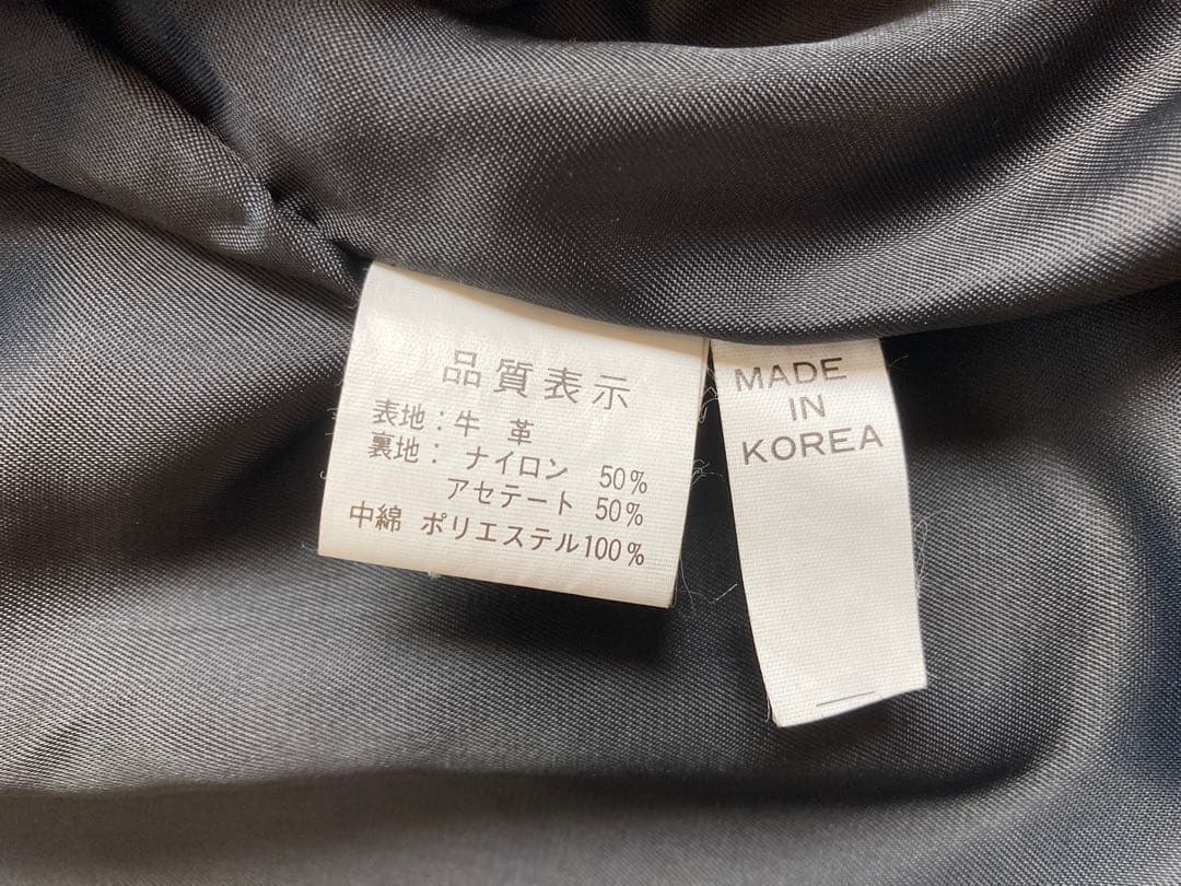 NANKAI 南海　レザー シングルライダース