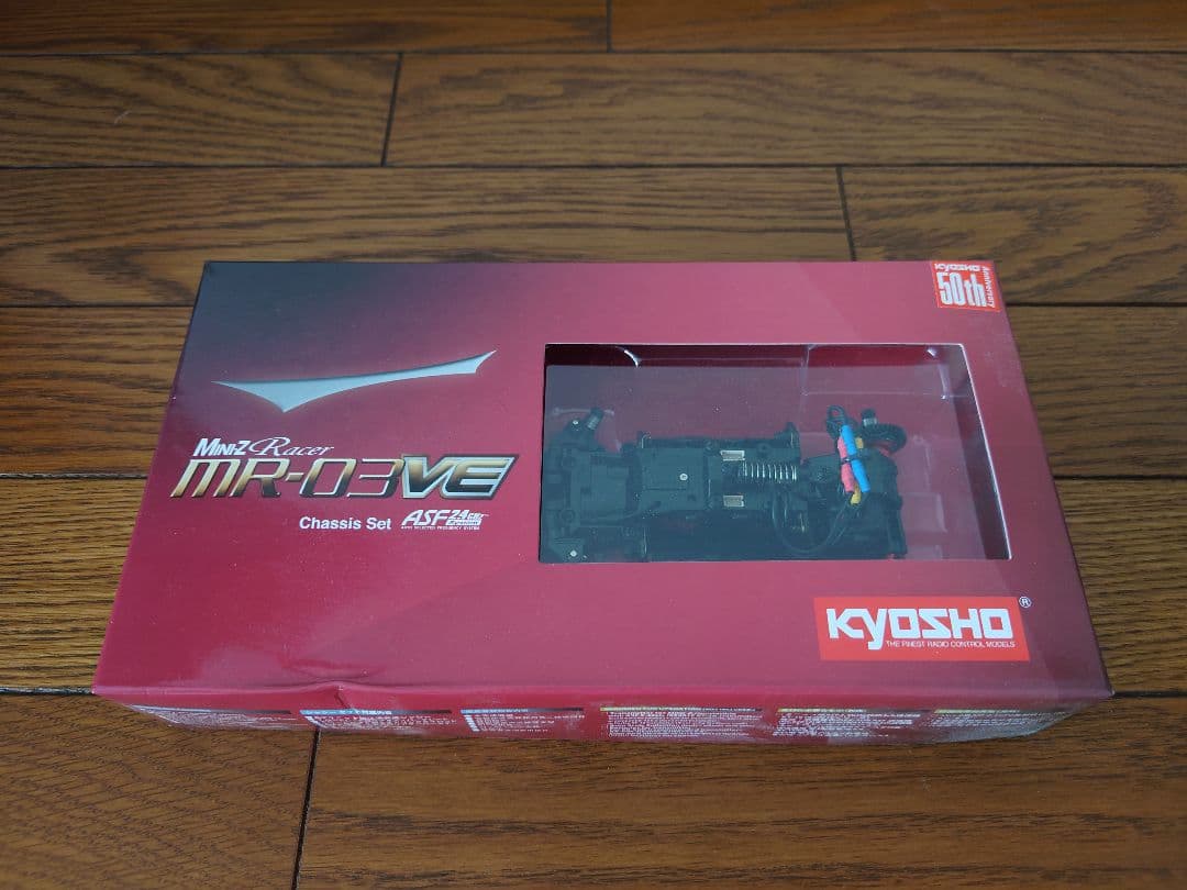 ★京商【32761】ミニッツ MR-03VE TXレスシャシーセット 50th