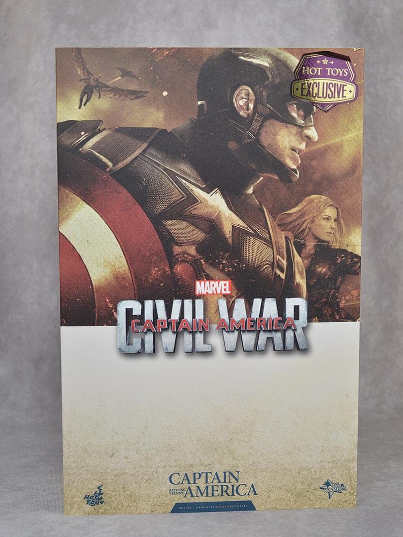 ホットトイズ キャプテン・アメリカ バトル版 シビル・ウォー 1/6 フィギュア