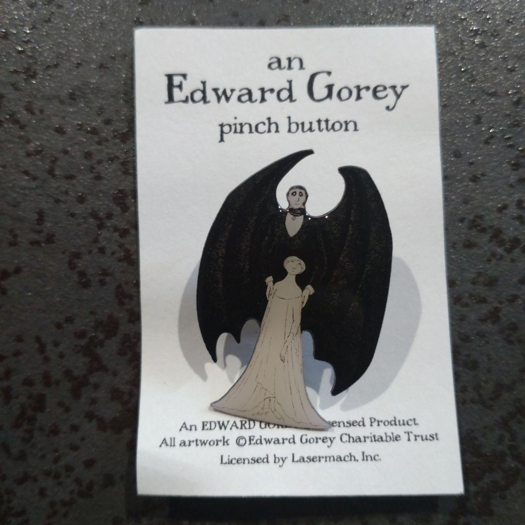 エドワード・ゴーリー　ピンバッジ