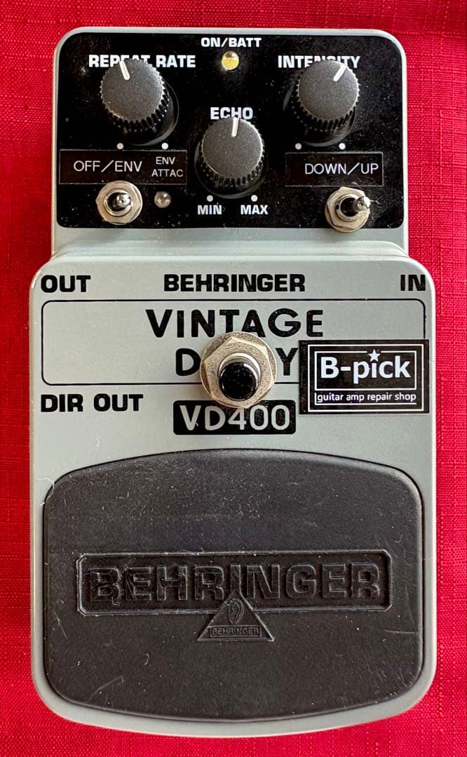 BEHRINGER VINTAGE DELAY VD400 改造