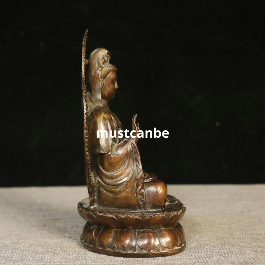 地蔵 菩薩 観音 銅製 仏像 彫刻 置物 開運 風水