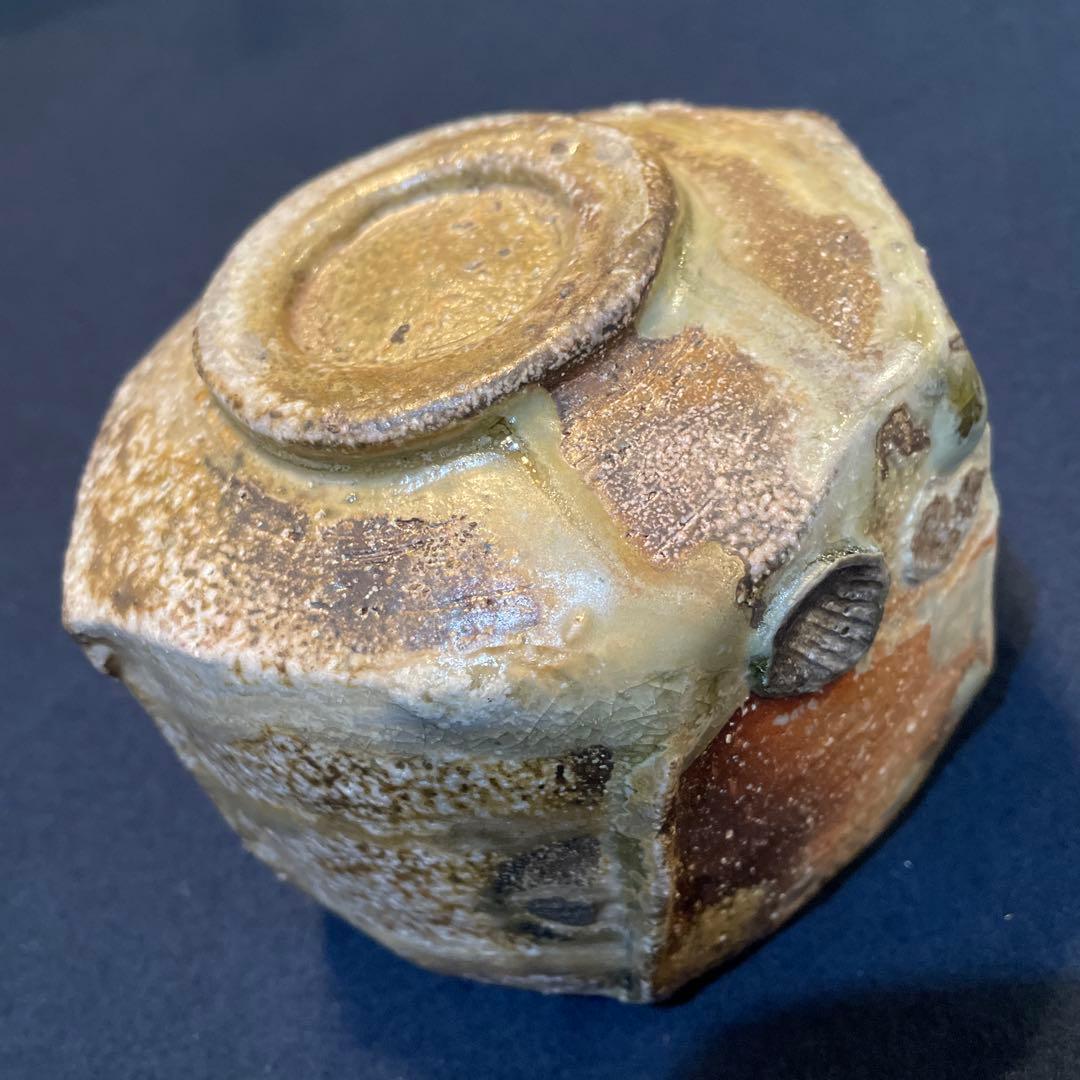 【谷本 洋】氏の作品『伊賀茶碗』です。共箱 共布 茶道具 茶碗※本物保証