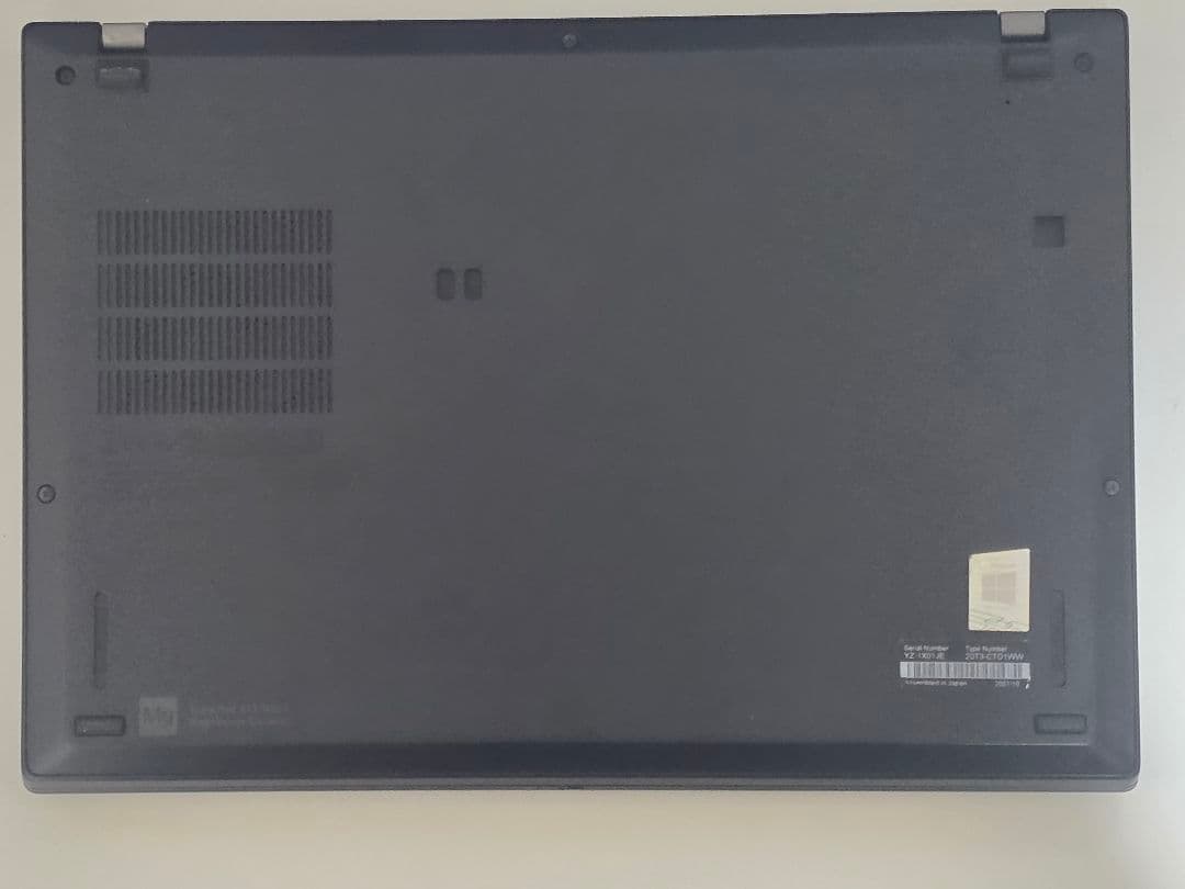 訳ありThinkPad X13 gen1 10世代i7 16Gメモリ256G