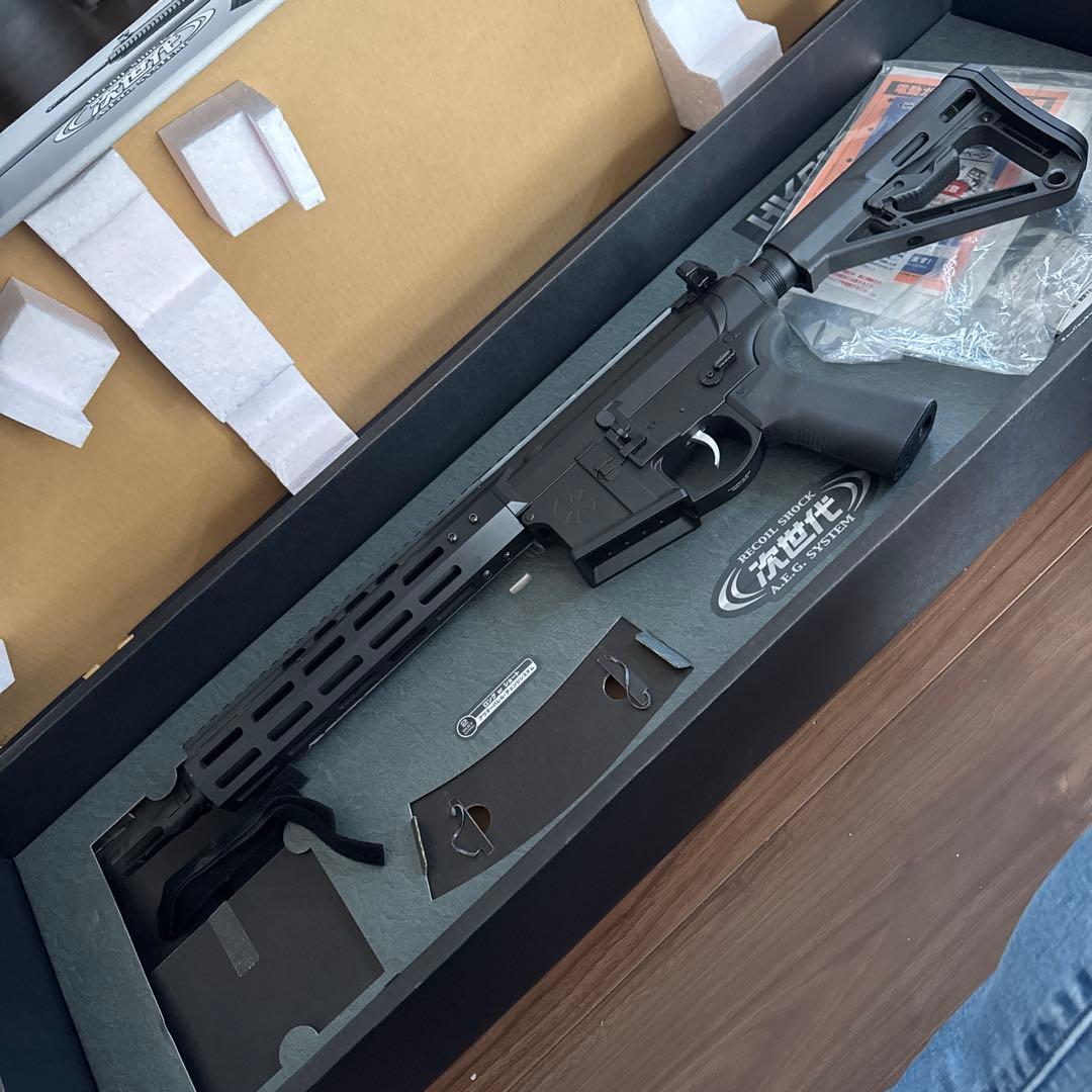 電動ガン ブラック 可変式ストック