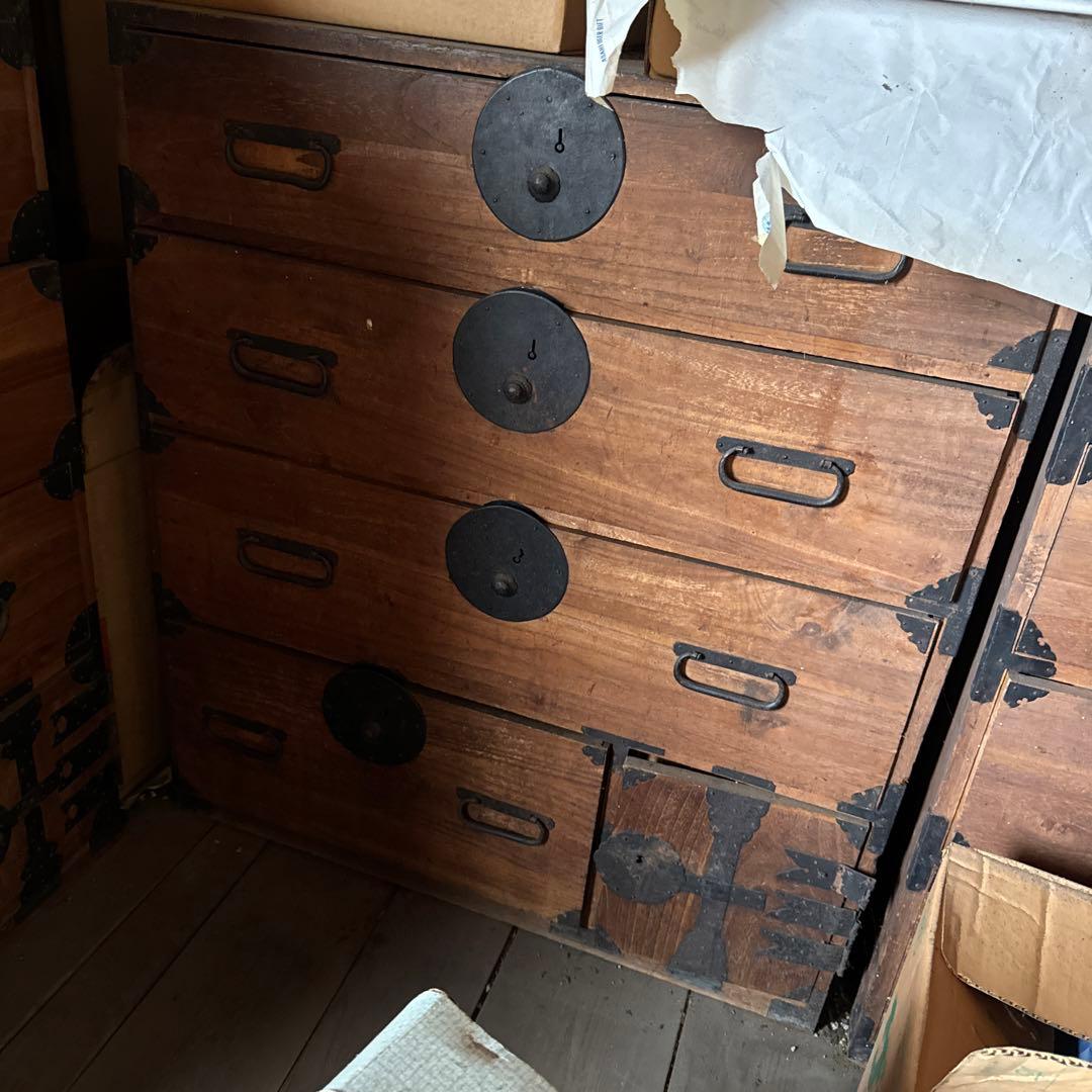箪笥　長持　など　昭和　古民家　昭和
