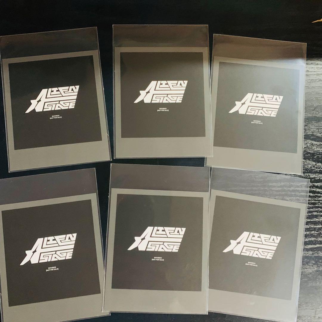 韓国限定　エイリアンステージ 韓国カフェ 3周年　ポラロイド 特典 エイステ