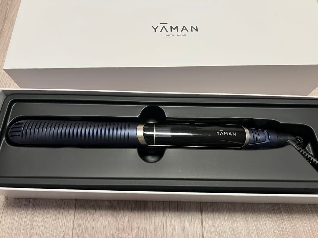 【さらら】YAMAN ストレートヘアアイロン ネイビー
