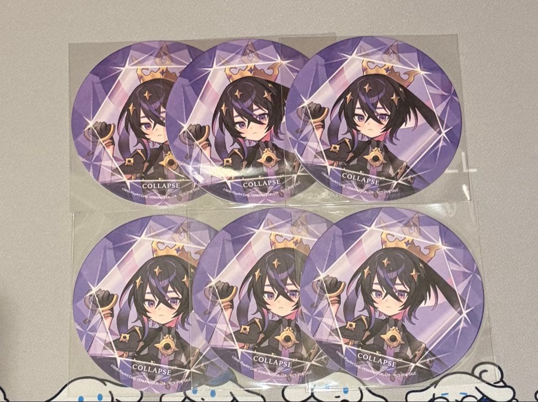 #コンパス コラプス 宝石コースターセット