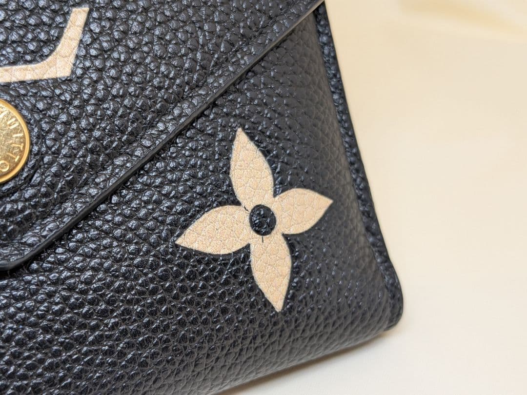 ルイヴィトン ポルトフォイユ ヴィクトリーヌ バイカラー アンプラント 財布