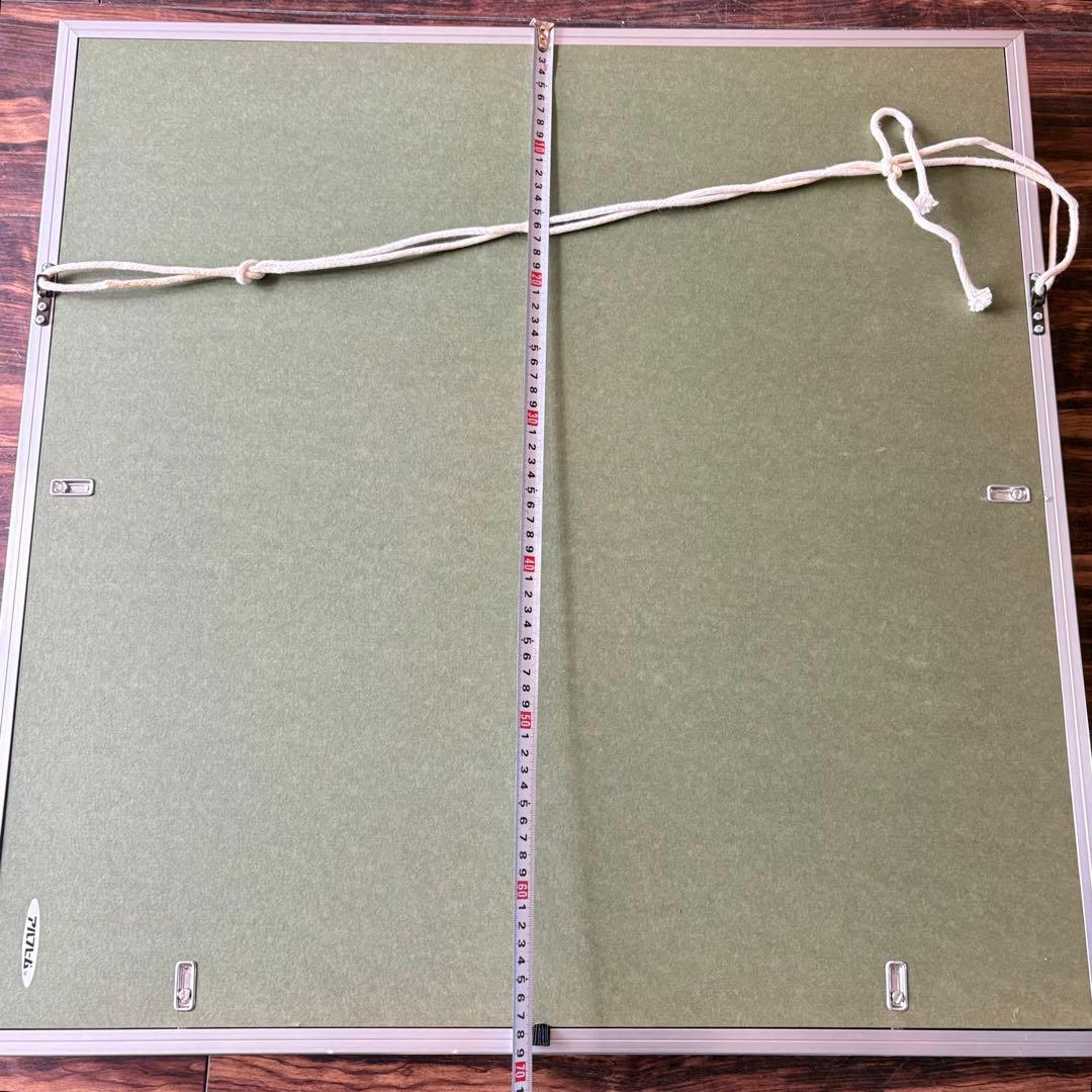 日本画 在銘 紙本 額装 栗鼠 絵画 A