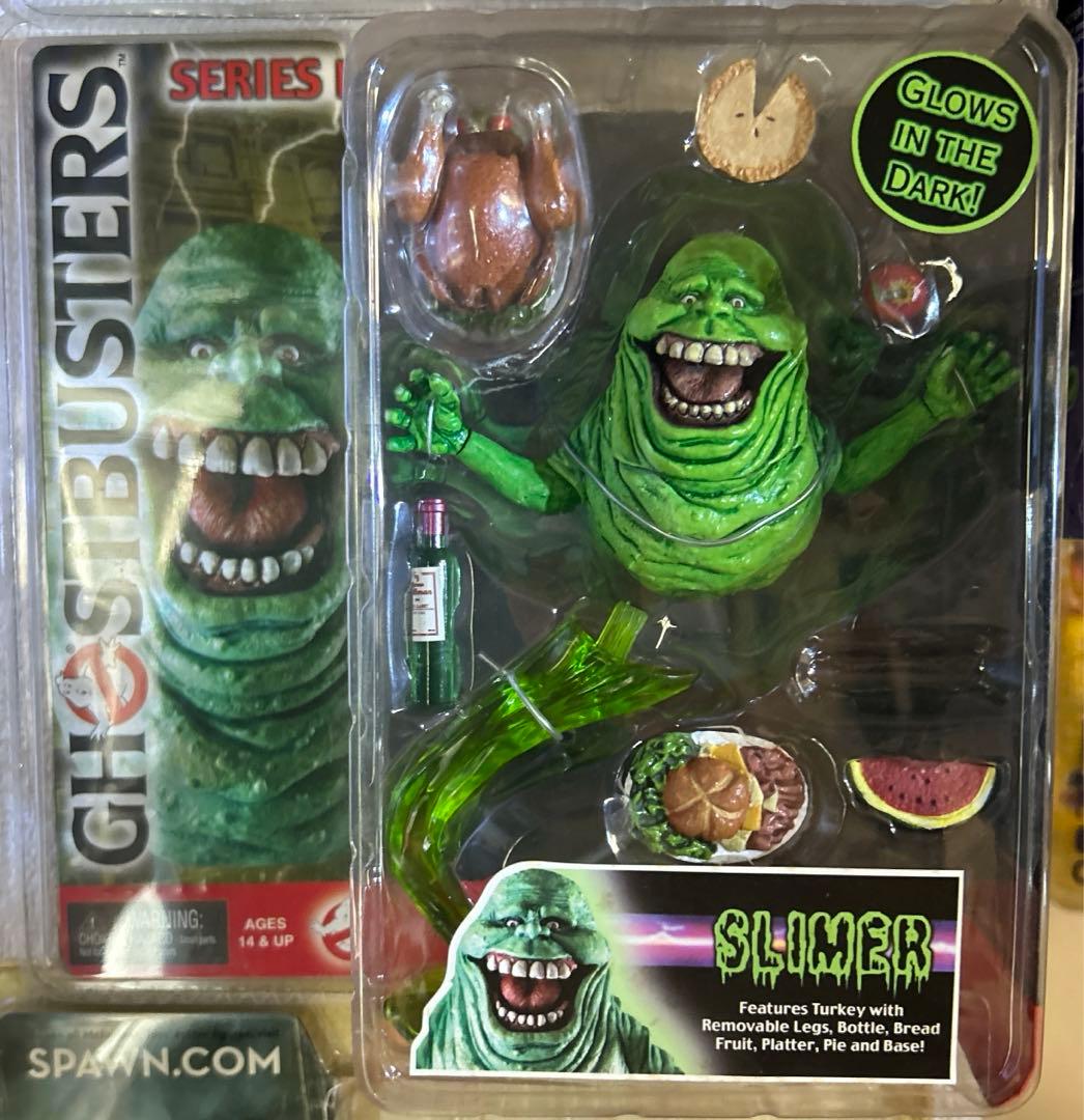 Ghostbusters Slimer フィギュア - 暗闇で光る